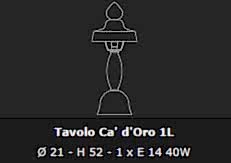 CADORO 1L TABLE LAMP