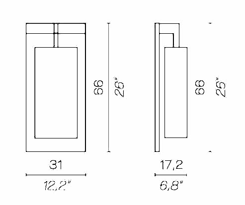 COCO OUTDOOR MEGA WALL LAMP